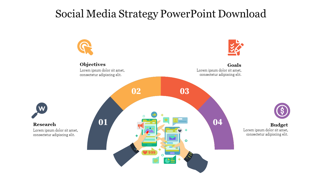 Social Media Strategy PowerPoint Download